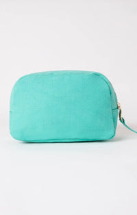 Turquoise Seahorse Cosmetics Bag