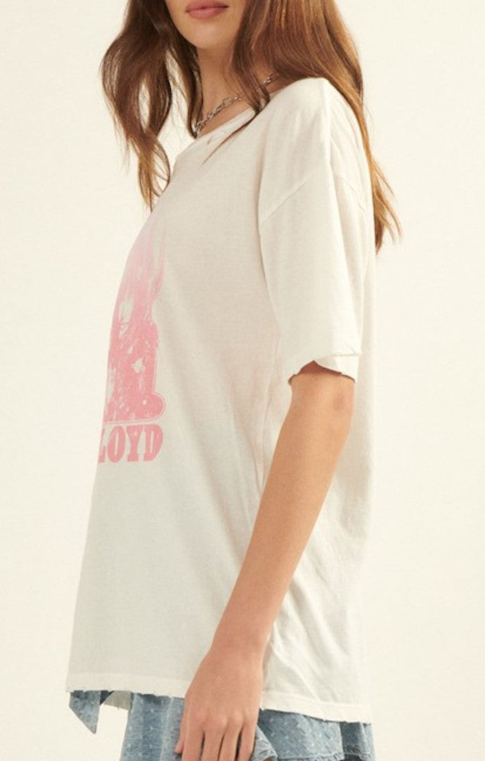 Stella “Pink Floyd” Ivory Graphic Tee