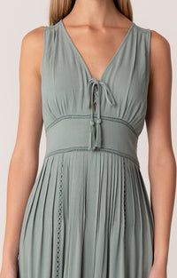 Lovestitch Sea Green Maxi Dress 