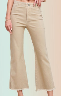 La Miel Tan High Rise Pant