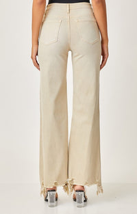 Risen Khaki High Rise Jeans
