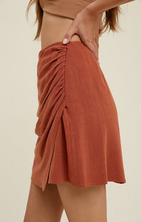 Wishlist Brick Wrap Skirt 