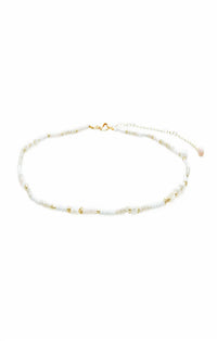 Lotus and Luna Mixed Crystal Necklace